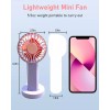 SINT Mini Handheld Fan Battery Operated Small Personal Portable Speed