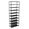 Unbranded Adjustable Shoe Rack Organizer Storage Shoe Shelves 10 Tier