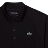 Lacoste Mens Ultra Dry Raglan Sleeve Polo Sport Short, Black,