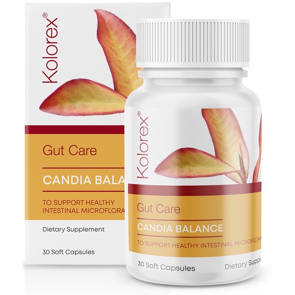 Kolorex Gut Care Candia Balance Soft Capsules 30