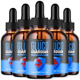 Tiatan Labs Gluco Guardian Drops - Support for Blood, Vitality, and Balance (5 Pack)