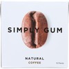 Simplygum Gum Coffee Natural, 15 ct
