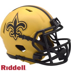 Riddell SAINTS  - RAVE SPEED Mini Helmet FOOTBALL HELMET - 8059494