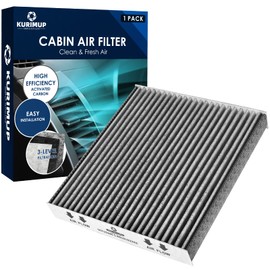 kurimup KURIMUP Cabin Air Filter Replacement for CP285 CF10285 Toyota Lexus Scion Camry Corolla Tundra Highlander Prius Vehicle Premium Cabin filter with Activated Carbon(1 pack)