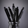 Sikao Black Pens Bulk, 60 Pack Retractable Ballpoint Pens, Black