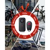 ONVIAN Car Alarm System, Ultra-Loud 113db Bike Alarm with Remote,