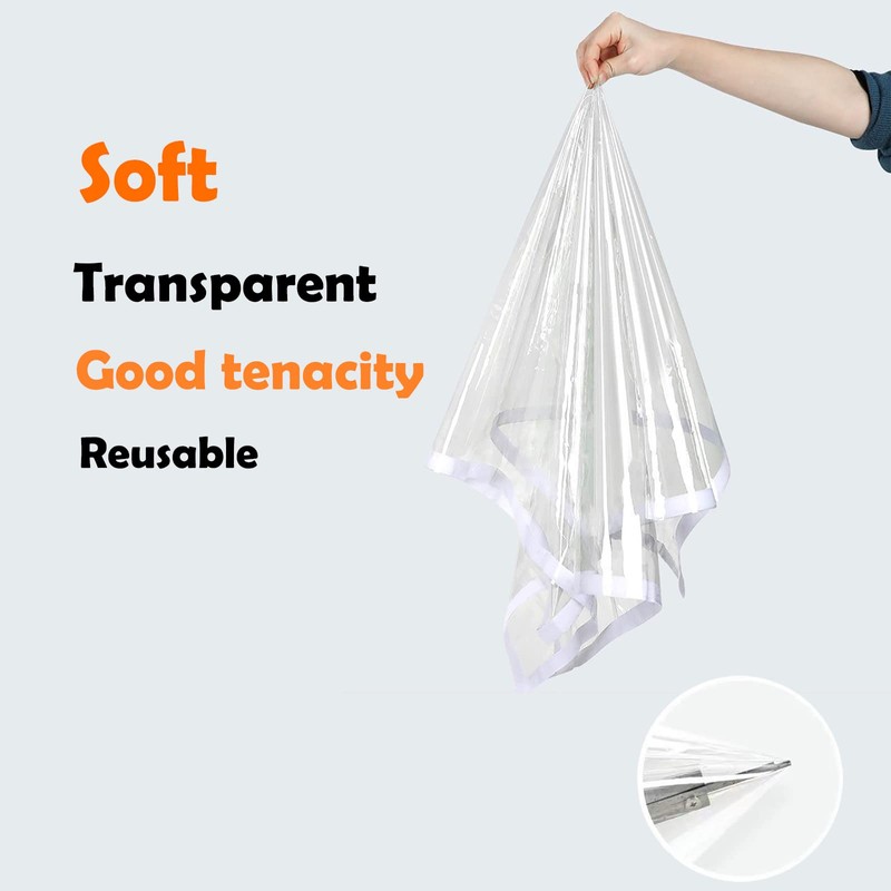 Mellroom Window Insulation Kits 120cmX160cm Keep Cold or Heat Out,Adjustable