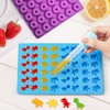 Gummy Candy Molds - Silicone Gummy Dinosaur/Donut/Small Hearts Shapes/Bear Mold