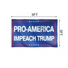 SOULBUTY Impeach-trump Flag 3x5 Ft Anti-trump Banner Pro America FK-T-RUM-P