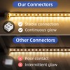SIOKUY 20 PCS 2-Pin 10mm Solderless LED Strip Connectors, Reliable