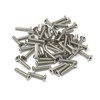 iexcell 50 Pcs M5 x 25mm Thread Pitch 0.8 mm