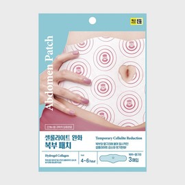 Cellulite Belly Fat Abdominal Patch Belly Patch, 1 Piece, 1 Piece / 셀룰라이트 뱃살 복부 패치 배패치, 1개, 1개입