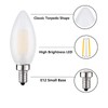 Beonllay LED E12 Light Bulb, 6 Pack, 25W Equivalent, 4000K