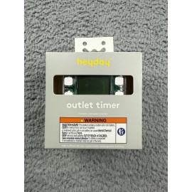 Heyday Outlet Timer Digital Screen 7-Day Programmable Indoor Plug 15A 1875W New