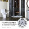 TEHAUX Toilet Push Button 48mm Thread Diameter Dual Push Flushing
