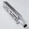 SXSJMY Drainage Channel Accessories, End Closure with Side Outlet for