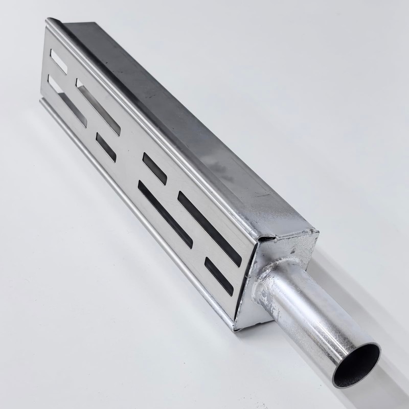 SXSJMY Drainage Channel Accessories, End Closure with Side Outlet for
