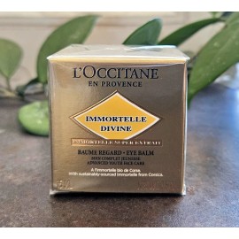 L'Occitane Immortelle Divine Eye Balm Advanced Youth Face Care .5 oz /75 ml NIB!