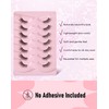 Half Lashes Natural Half Eyelashes Wispy Corner Lashes Cat Eye