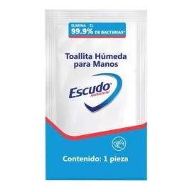 Escudo 200 Toallitas Húmedas Desinfectantes Individuales Escudo