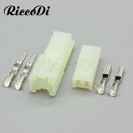 DJY 10-100Sets 2 핀 전자 남성 여성 자동차 커넥터 가정용 압착 단자 DJY7021A-2.3-11 [01 Male set] 10-100 Sets 2 Pin Electronic Male Female Car Connector Home Crimp Terminal DJY7021A-2.3-11 [01 Male set]