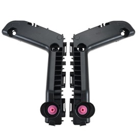 Gohantee Front Bumper Bracket Compatible with Toyota Corolla 2017 2018 2019 Bumper Cover Support Brackets Replace 52115-02350 52116-02330 TO1043131 TO1042131 Bumper Bracket Side Retainers