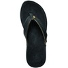 Reef Women's Miss J-Bay Flip Flop, Black/Gold, 7 M US