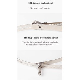 Stainless Steel Hose Clamp 0.5x36 inch Extra Long 25 pcs Adjustable Worm Gear Pipe Clamps Air Ducting Clamp for Plumbing, Automotive And Mechanical Applications (0.5x36 inch)