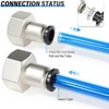TAILONZ PNEUMATIC Female Straight 10mm Tube OD x 1/2 Inch