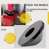 AFEISOL Large Manual Tire Changer Centering Cone Aluminum Billet Wheel
