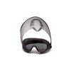 Pyramex Capstone Shield Safety Goggles Face Shield With Gray Anti-fog