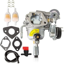 Generator Carburetor Kit – Replacement for Onan QG 5500 / QG 7000 (HGJAB/HGJAC/HGJAA) – Replaces 541-0765/146-0774 – Includes Carburetor, Gaskets, Fuel Line, Shut-Off Valve & Filters