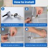 Saillong Universal Toilet Flusher Replacement Kit, Fill Valve, 2-Inch Flapper,