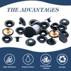 12 Sets Snap Fastener Kit, Press Studs Snap Fasteners Clothing