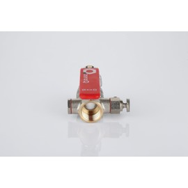 zencQ Ball Valve with Drain 1/2 Inch FF