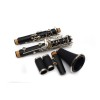 Yinfente Professional Clarinet Bb Key 17 key Ebonite Clarinet Nickel