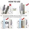 Adjustable Bookends Metal Book Ends for Heavy Book Holder Heavy