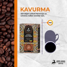 Addis Ababa Coffee - Etiyopya Single Origin Kahve 250 Gr. (Öğütülmüş Espresso)