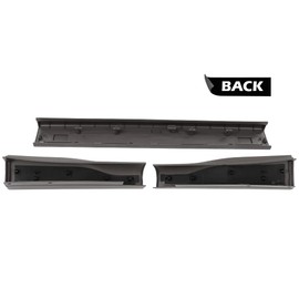 G-PLUS Tailgate Molding 3pc Set Compatible with 2011-2016 Ford F250 & F350 Super Duty King Ranch