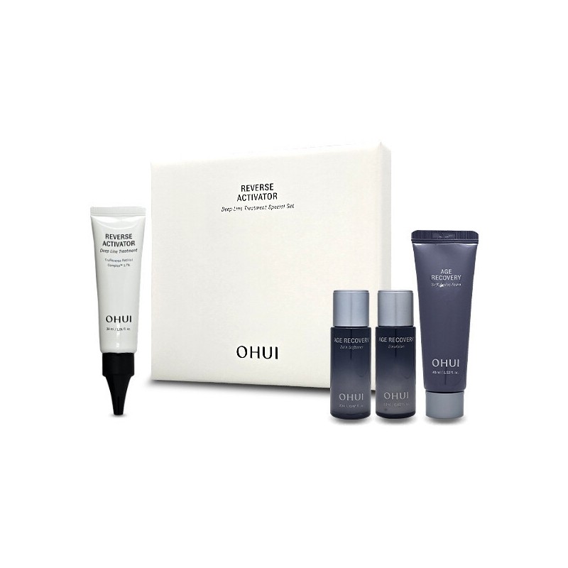 Ohui Reverse Activator Deep Line Treatment Set / 오휘 리버스
