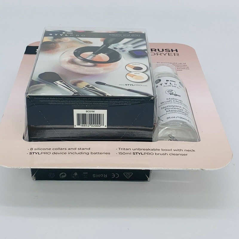 StylPro Makeup Brush Cleaner and Drier With Cleanser Liquid 5