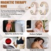 MagVIVACE Copper Ring for Women, Magnetic Ring with Magnet(ef)