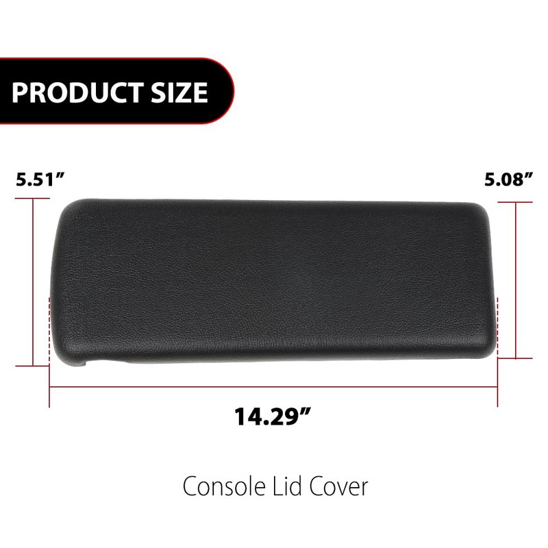 DOTCOM Center Console Lid Cover Fit for Pontiac Firebird 1970-1981/