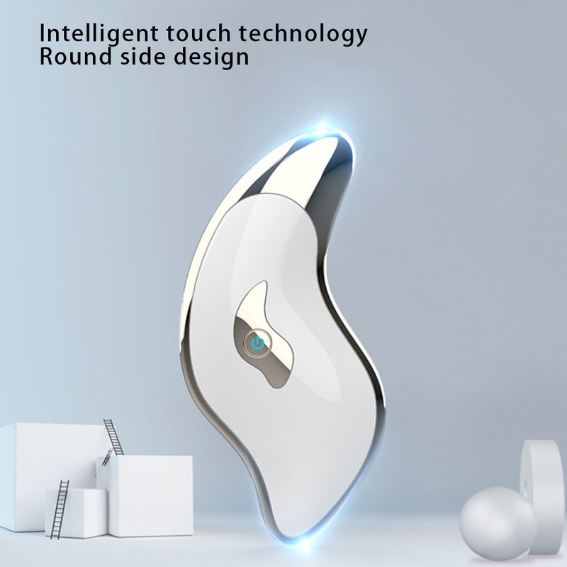 Microcurrent Electric Facial Scraper Massager Face Lifting Firming Beauty Scraping