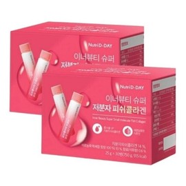 Nutri D Day Inner Beauty Super Low Molecular Fish Collagen 25g x 30 bottles 2 boxes SJ / 뉴트리디데이 이너뷰티 슈퍼 저분자 피쉬콜라겐 25g x 30병 2박스SJ