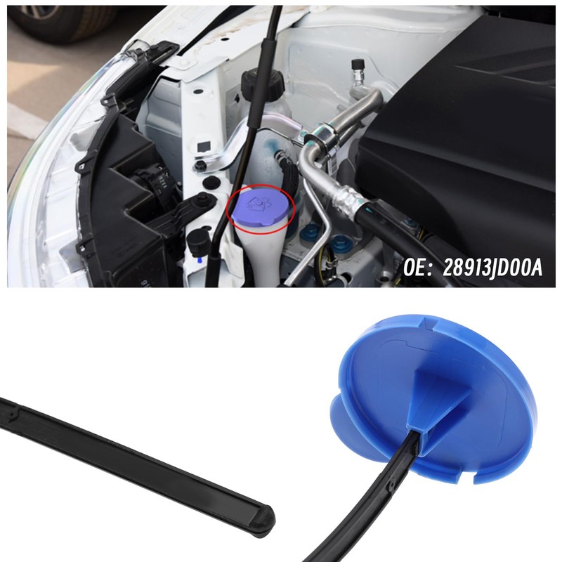 SG Store Car Windscreen Washer Bottle Cap Compatible with Qashqai