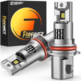 forenner FAHREN 9007 Fog Bulbs, 30000LM 800% Ultra-Bright HB5 Bulbs, 6500K Cool White Direct Installation, Pack of 2