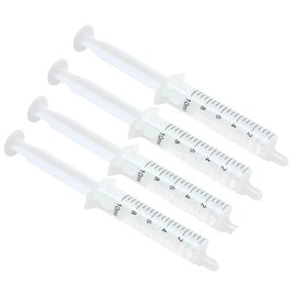 4 Syringes of 10ml Teeth Bleaching Whitening 22% Gel Syringes -Free Shade Guide