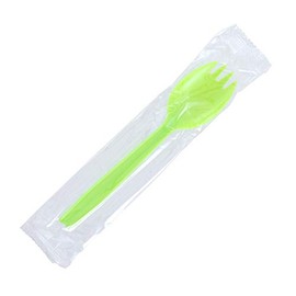 Daikoku Industrial Co., Ltd. Flower Spoons Individual Packaging 100 Bottles #160 Green