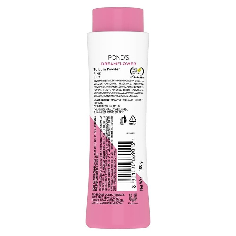 Pond's Dreamflower Talcum Powder 100Gm